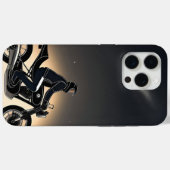 Motorradfahrer unter dem Moonlit Sky Case-Mate iPhone Hülle (Rückseite (Horizontal))