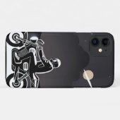 Motorradfahrer unter dem Moonlit Sky Case-Mate iPhone Hülle (Rückseite (Horizontal))