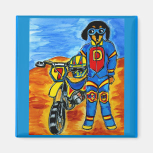 Motorradfahrerin Joanne Magnet
