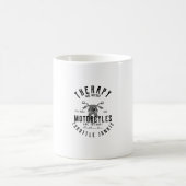 Motorradfahrertherapie Kaffeetasse (Mittel)
