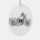 MOTORRADFAHRRADVERANSTALTUNG KERAMIK ORNAMENT (Rechts)