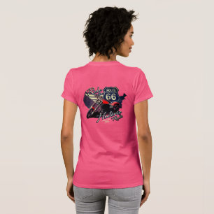 Motorradfahrt auf der historischen Route 66 Roadtr T-Shirt