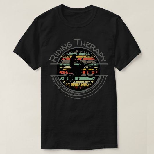 MotorradfahrtherapieTShirt T-Shirt (Design vorne)