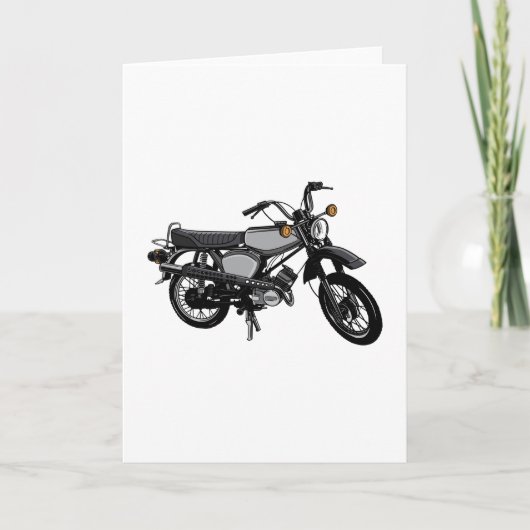 MOTORRADFAHRZEUG KARTE (Vorderseite)