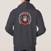 Motorradfans Hoodie (Rückseite)