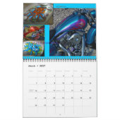 Motorradfarbe Mitte 12 Monate Kalender (Mär 2027)