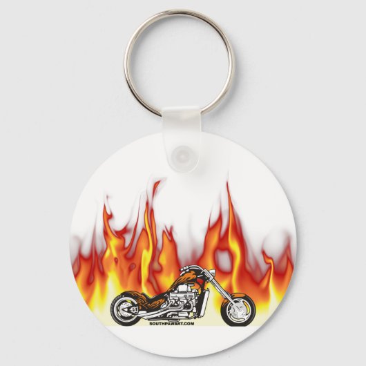 Motorradfeuer Schlüsselanhänger (Vorderseite)