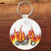 Motorradfeuer Schlüsselanhänger (Vorderseite)