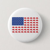 Motorradflagge Button (Vorderseite)
