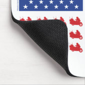 Motorradflagge Mousepad (Ecke)