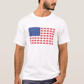 Motorradflagge T-Shirt (Vorderseite)