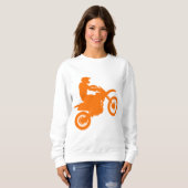 Motorradfreestyle Sweatshirt (Vorne ganz)