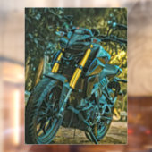 Motorradgeschenk Fensteraufkleber (Blatt 2)