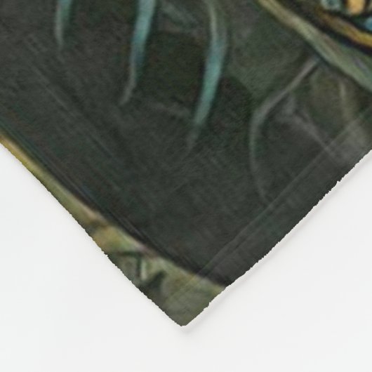 Motorradgeschenk Fleecedecke (Ecke)