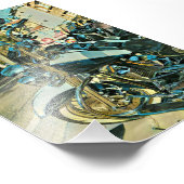 Motorradgeschenk Fotodruck (Ecke)