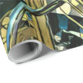 Motorradgeschenk Geschenkpapier (Rolleneckpunkt)