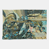 Motorradgeschenk Geschirrtuch (Horizontal)