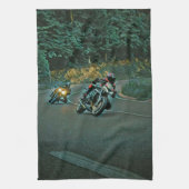 Motorradgeschenk Geschirrtuch (Vertikal)