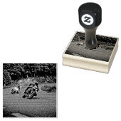 Motorradgeschenk Gummistempel (Stempel)