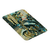 Motorradgeschenk Magnet (Rechte Seite)