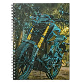 Motorradgeschenk Notizblock (Vorderseite)