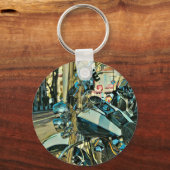 Motorradgeschenk Schlüsselanhänger (Vorderseite)