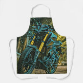 Motorradgeschenk Schürze (Vorderseite)
