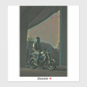 Motorradgeschenke Aufkleber (Blatt)