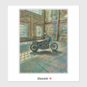 Motorradgeschenke Aufkleber (Blatt)