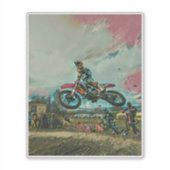 Motorradgeschenke Aufkleber (Vorderseite)