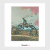 Motorradgeschenke Aufkleber (Blatt)