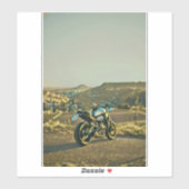 Motorradgeschenke Aufkleber (Blatt)