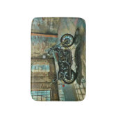 Motorradgeschenke Badematte (Vorderseite Vertikal)