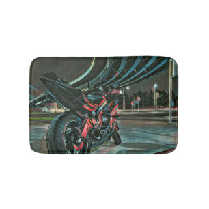Motorradgeschenke Badematte