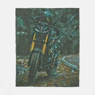 Motorradgeschenke Fleecedecke