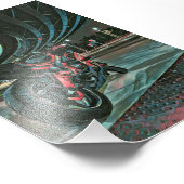 Motorradgeschenke Fotodruck (Ecke)