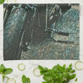 Motorradgeschenke für ihn geschirrtuch (Gefaltet)