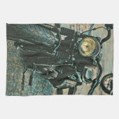 Motorradgeschenke für ihn geschirrtuch (Horizontal)
