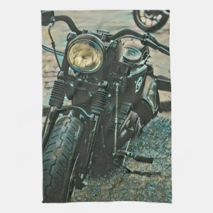Motorradgeschenke für ihn geschirrtuch