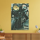 Motorradgeschenke für ihn leinwanddruck (Insitu (Wohnzimmer))