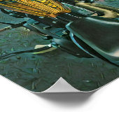 Motorradgeschenke für ihn poster (Ecke)