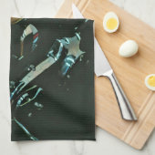 Motorradgeschenke Geschirrtuch (Viertel Falte)