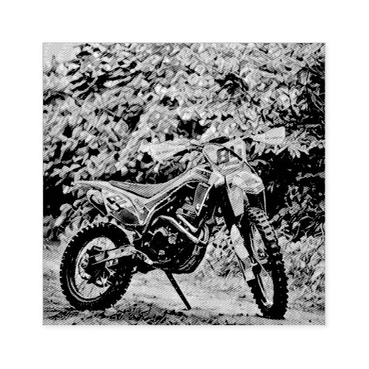 Motorradgeschenke Gummistempel (Prägung)