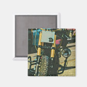 Motorradgeschenke Magnet (Vorderseite/Rückseite)