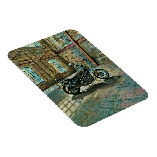 Motorradgeschenke Magnet (Rechte Seite)