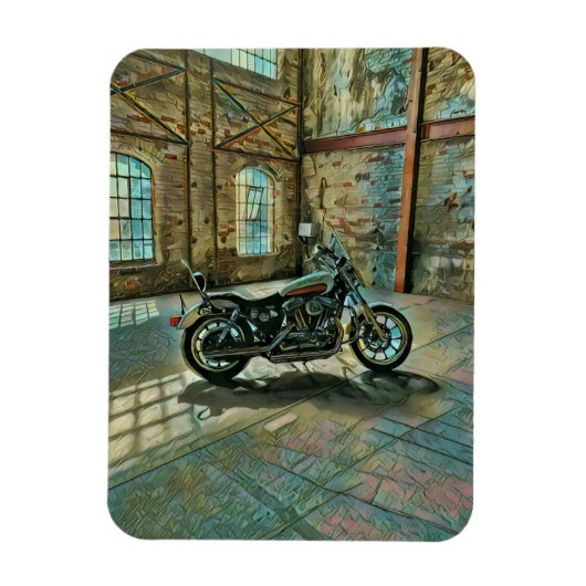 Motorradgeschenke Magnet (Vertikal)