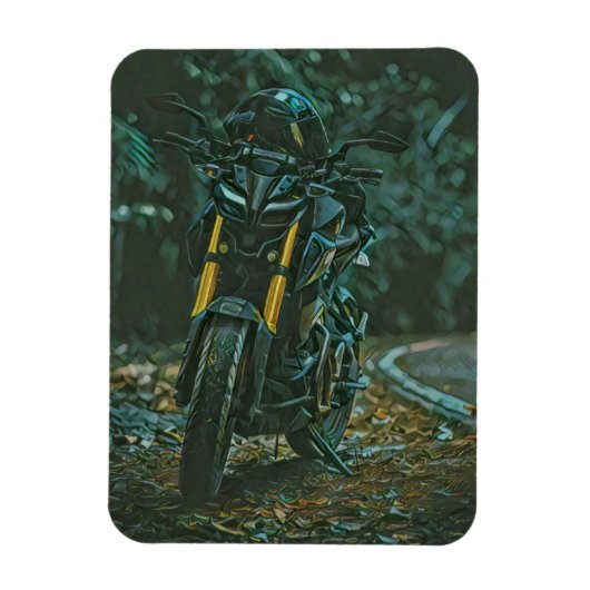 Motorradgeschenke Magnet (Vertikal)