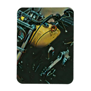 Motorradgeschenke Magnet