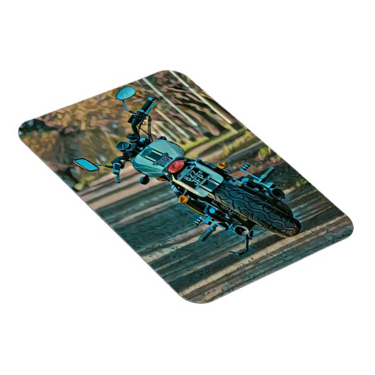 Motorradgeschenke Magnet (Rechte Seite)