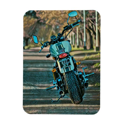 Motorradgeschenke Magnet (Vertikal)